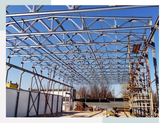 Строительство цехов в Ленинск-Кузнецкий от 613 руб. под ключ