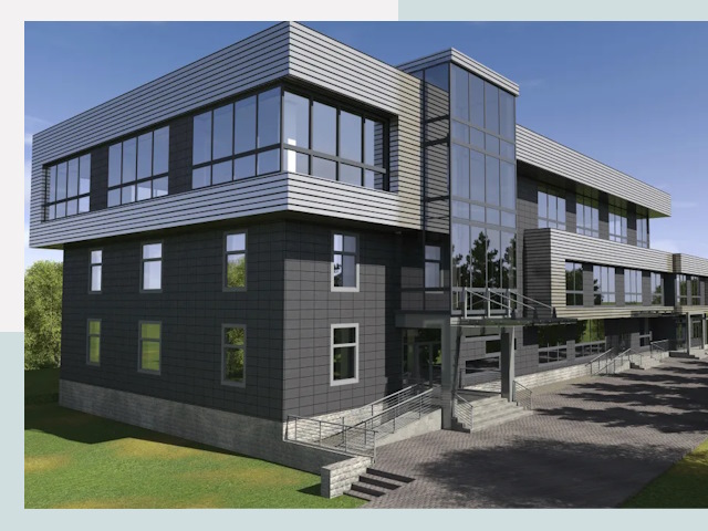 Административные здания в Ленинске-Кузнецком