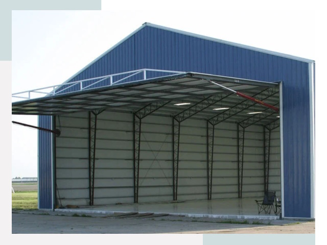 Прямо стенные ангары в Ленинске-Кузнецком