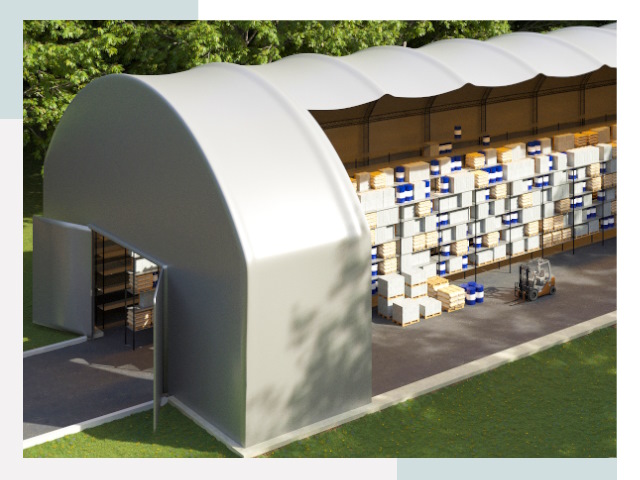 Тентовые ангары в Ленинске-Кузнецком