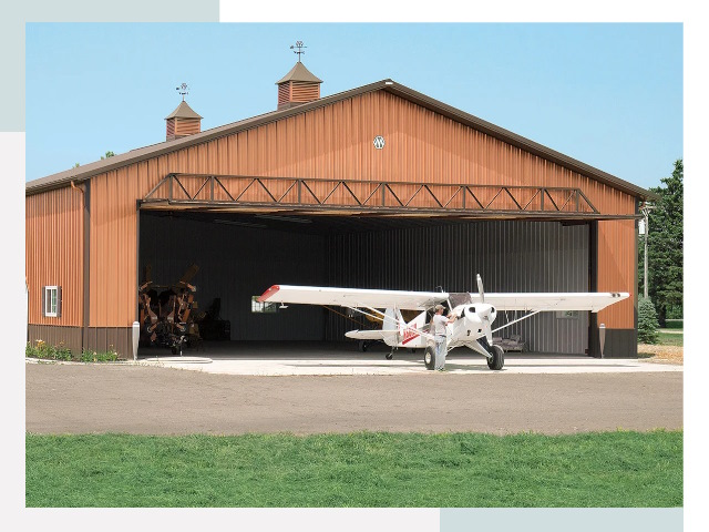 Ангары для самолетов в Ленинске-Кузнецком