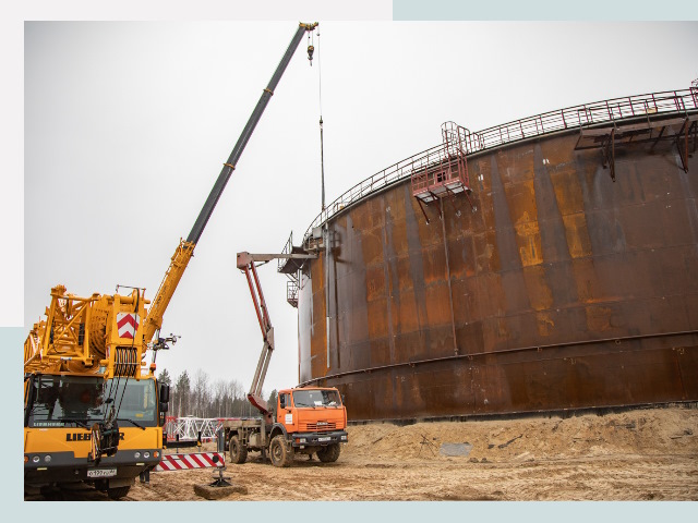 Монтаж резервуаров в Ленинске-Кузнецком от 613 руб. за м³