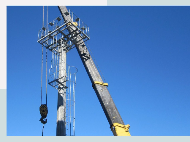 Монтаж осветительных мачт в Ленинск-Кузнецкий от 613 руб.