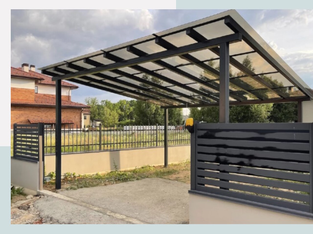 Металлические навесы в Ленинск-Кузнецкий от 613 руб. за м²