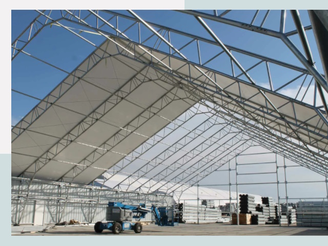 Каркасно-тентовые сооружения от СтальСтрой-Лнн по цене 613 руб.