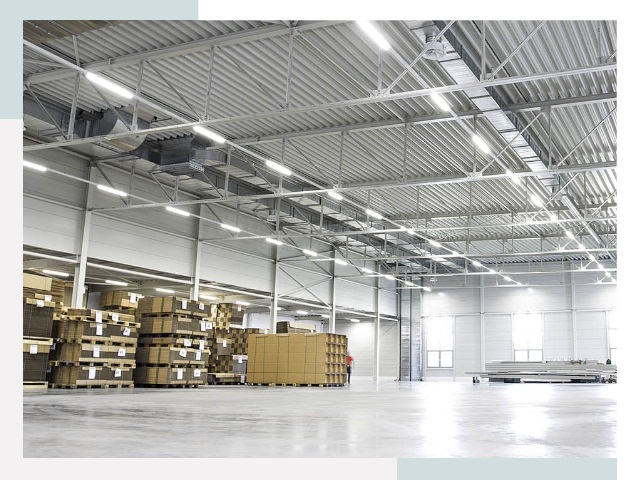 Освещение ангаров в Ленинске-Кузнецком