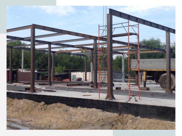 Фундамент для ангаров в Ленинске-Кузнецком