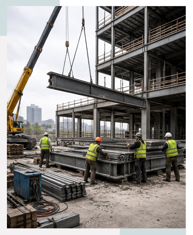 Строительство торгово-офисных зданий в Ленинске-Кузнецком от 45995 р.| СтальСтрой-Лнн