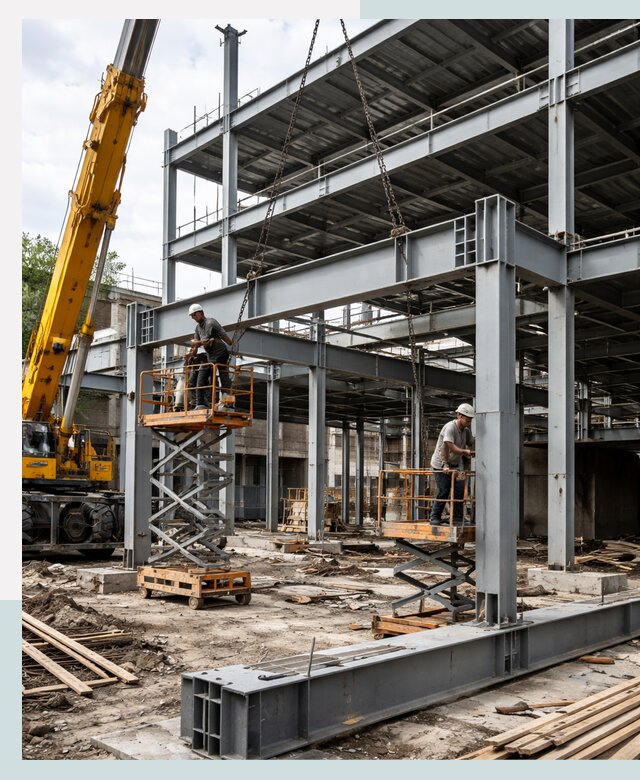 Строительство торгово-офисных зданий под ключ в Ленинске-Кузнецком